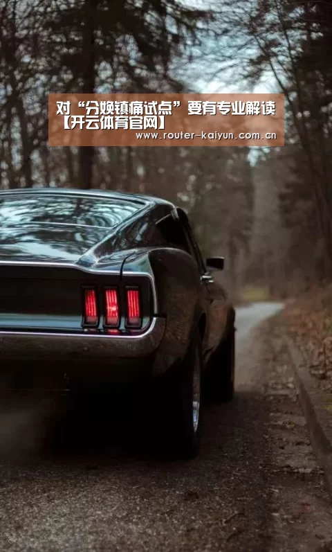 对“分娩镇痛试点”要有专业解读【开云体育官网】(图3) 开云体育服务